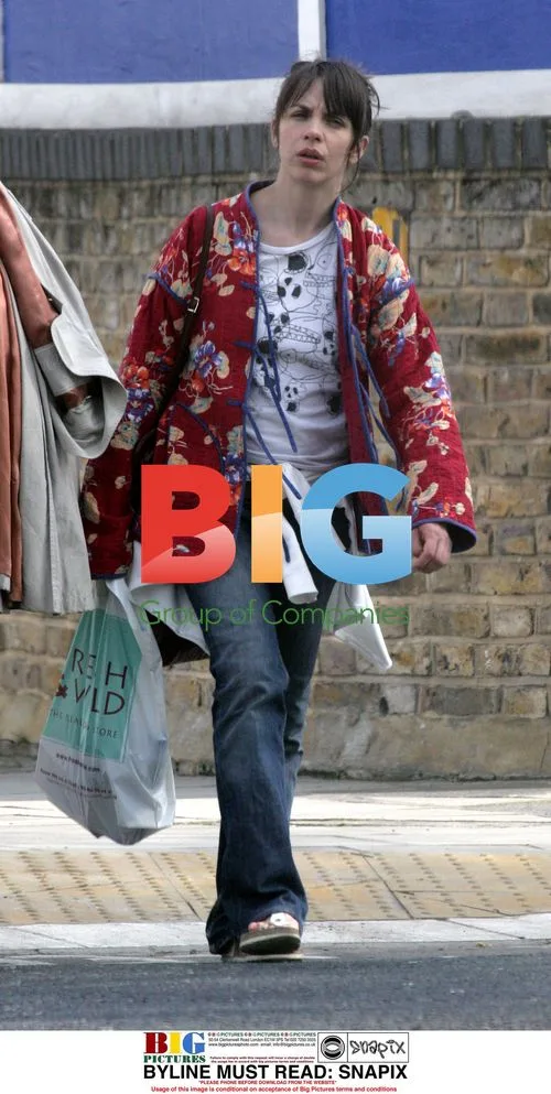 Actress Kate Hardie Shopping in London