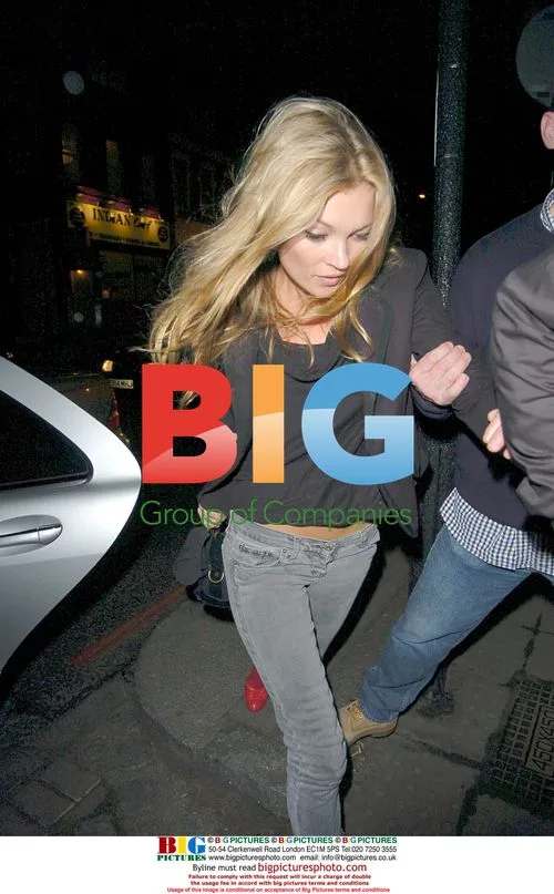 Kate Moss at Babyshambles Gig