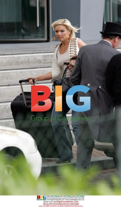Kate Thornton Rushes to Train After X Factor Filming
