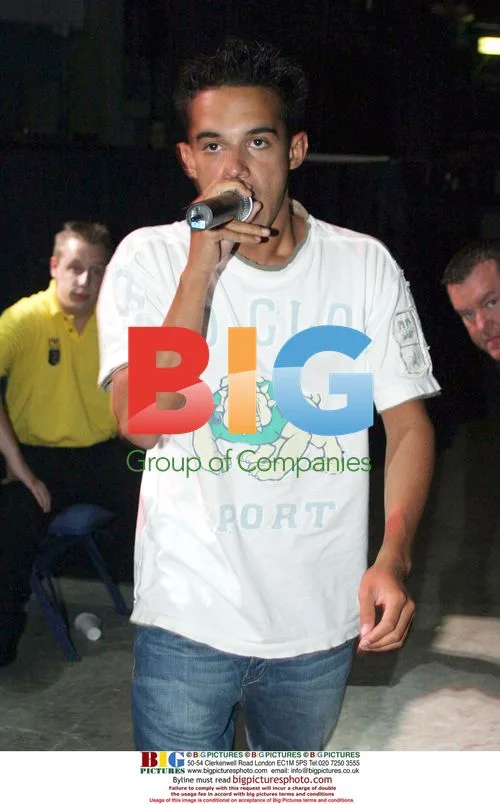 KENZIE of BLAZIN SQUAD on stage at the GWR Summer XS