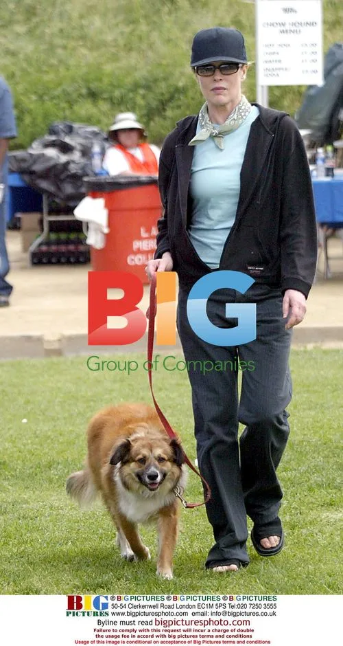 Kim Basinger at "Nuts for Mutts" dog rescue benefit