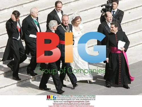 King Juan Carlos and Queen Sofia at Pope Benedict XVI Mass