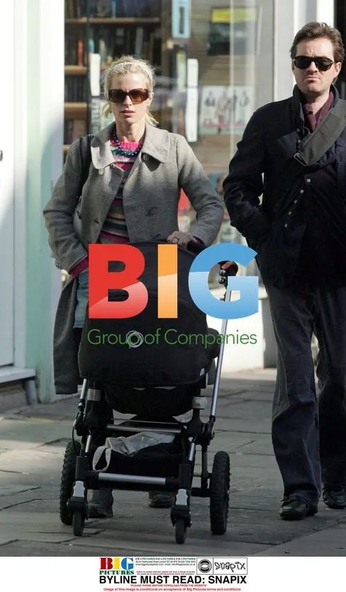 Model Laura Bailey strolls in London