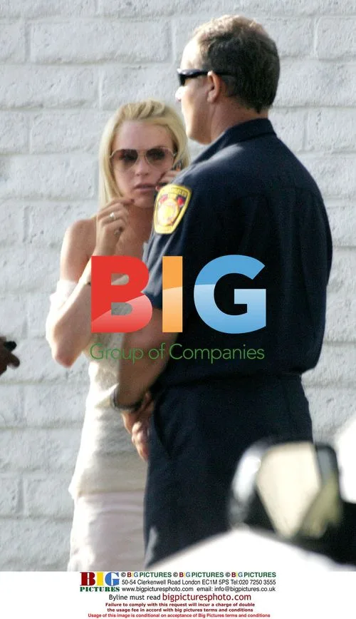Lindsay Lohan in Car Crash