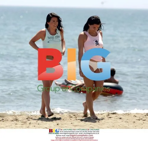 Lisa Scott Lee on Holiday in Spain