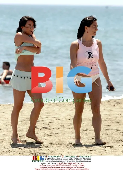 Lisa Scott Lee on Holiday in Spain