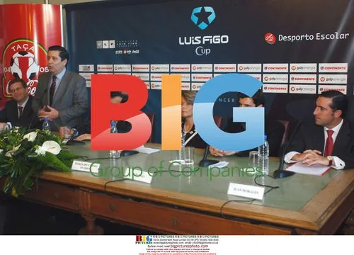 Luis Figo at Pedro Nunes School