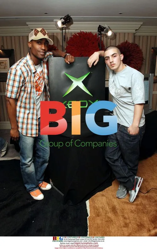 Simon Webbe and Lyrican at XBOX 360 Launch