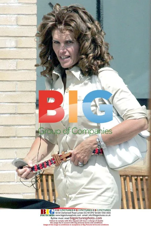Maria Shriver in a Hurry in Beverly Hills