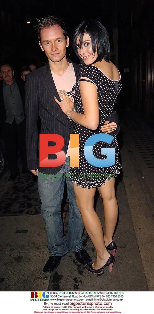 Kym Marsh and husband Jack Ryder at Capisce London