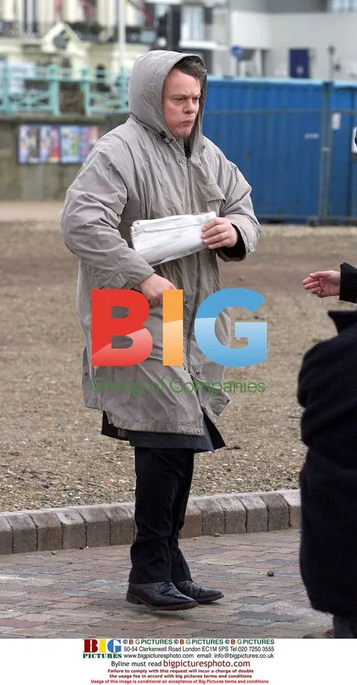 Martin Clunes on Brighton Beach