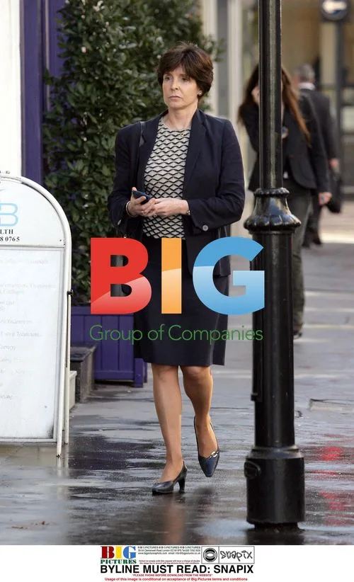 Mary Archer Baffled by Tech in London