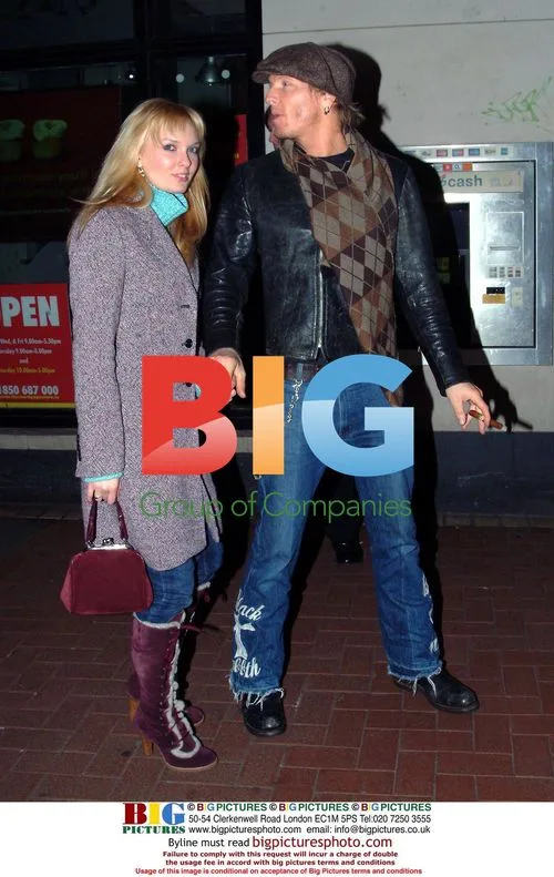 Matt Sorum of Velvet Revolver with girlfriend Ace in Dublin