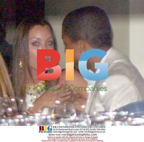 Pharrell Williams and Tamara Mellon at BAFTA Dinner