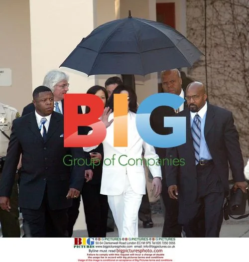 Michael Jackson Arrives for Molestation Trial