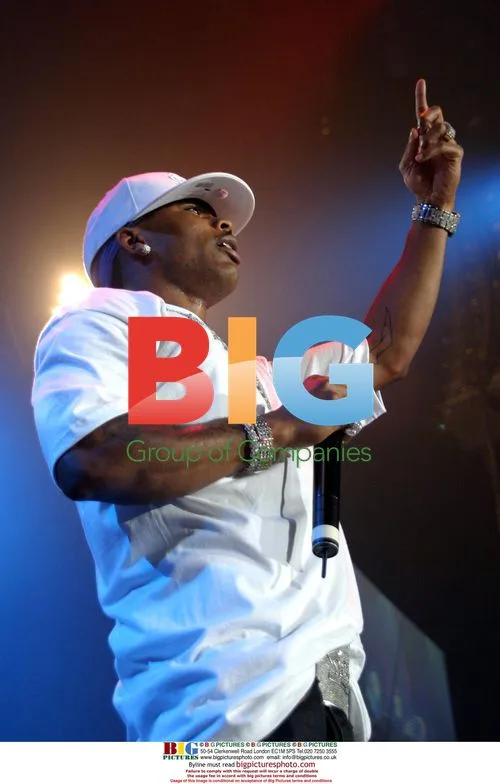 NELLY on stage at Manchester Arena