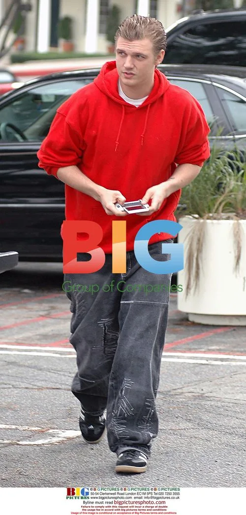 Nick Carter and Kevin Richardson at Cafe Med