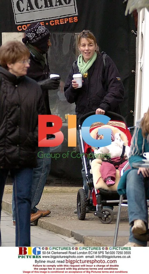 Olivia Williams Out for Walk in London