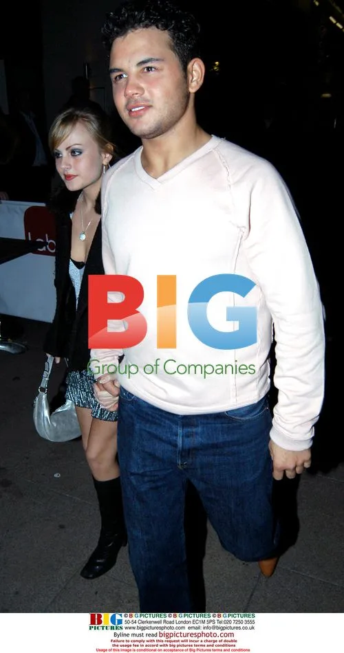 Corrie star Tina O'brien and boyfriend Ryan Thomas at Lucy Jo Hudson's leaving party