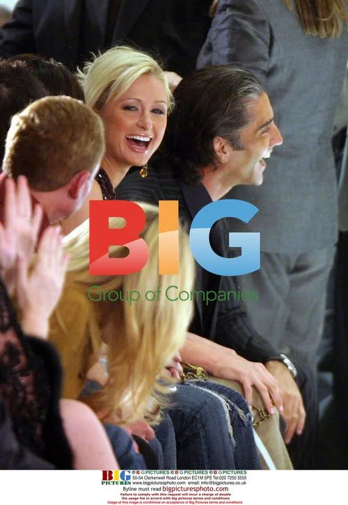 Paris Hilton and Alejandro Fernandez at Mexico City Fashion Week
