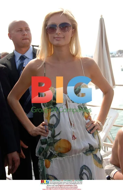 Paris Hilton Promotes 'Pledge This' in Cannes