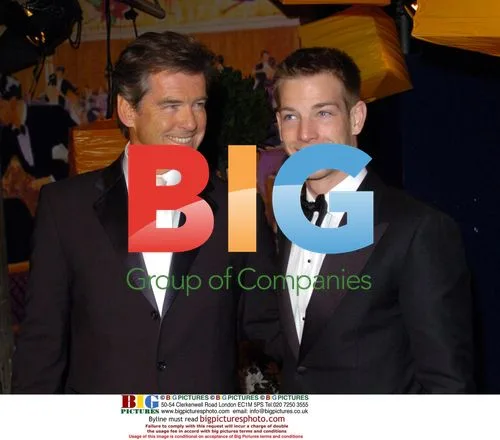 Peirce Brosnan at BAFTA Awards after party