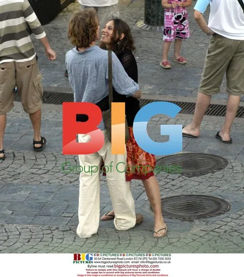Prince Andrea & Girlfriend Stroll in Calvi, Corsica