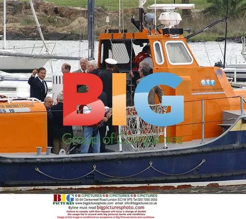 Prince Edward boards rescue ship in Uruguay
