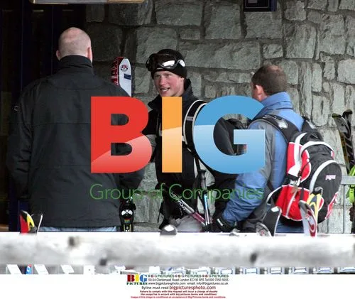 Prince Charles on Ski Trip with Sons