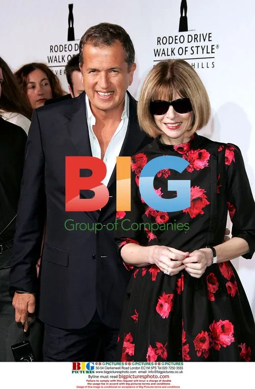 Herb Ritts and Mario Testino at Rodeo Drive Walk Of Style Awards