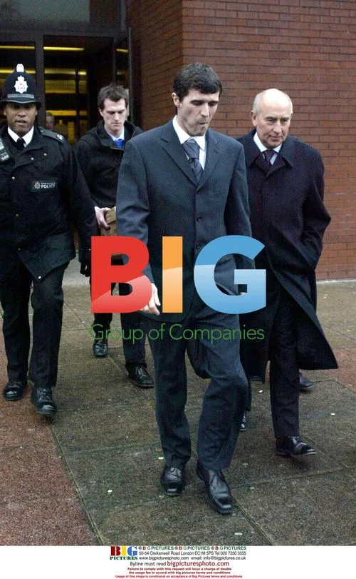 Roy Keane Leaves Trafford Magistrates Court