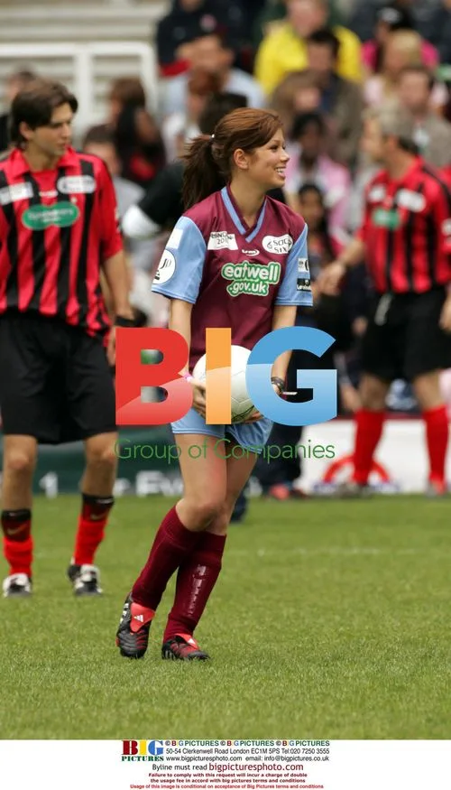 Danny Young and Nikky Sanderson at Soccer Six