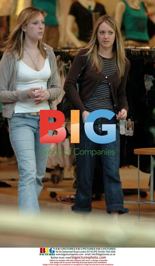Sarah Baxendale shopping in Manchester