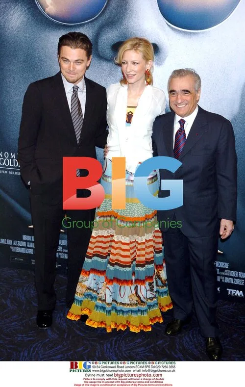 Actors and Director at The Aviator Premiere