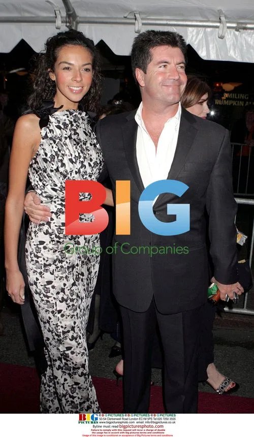 Simon Cowell and Terri Seymour at Daytime Emmy Awards