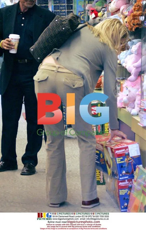 Sharon Stone shopping in West LA