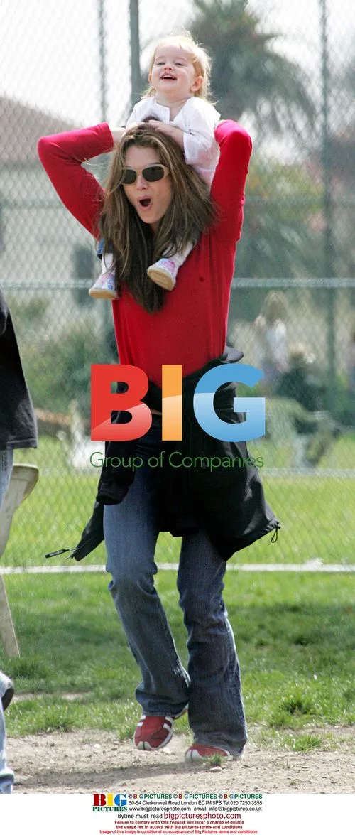 Brooke Shields and Family Enjoy Park Day