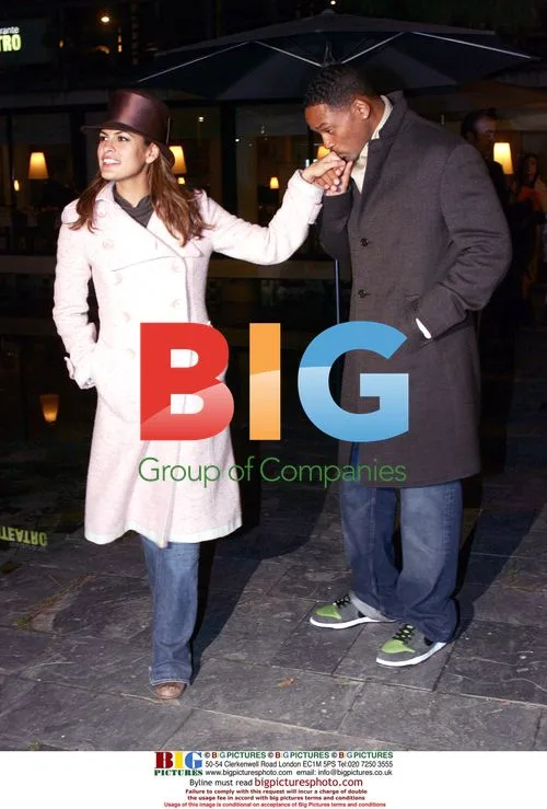 Will Smith and Eva Mendes in Barcelona
