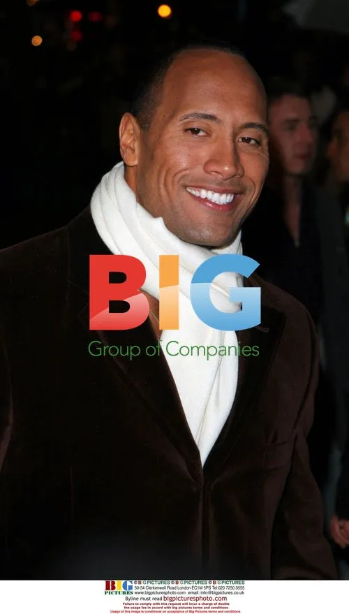 The Rock at 'Be Cool' London Premiere