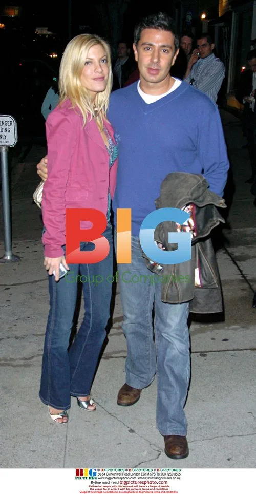 Tori Spelling and Charlie Shanian at Koi