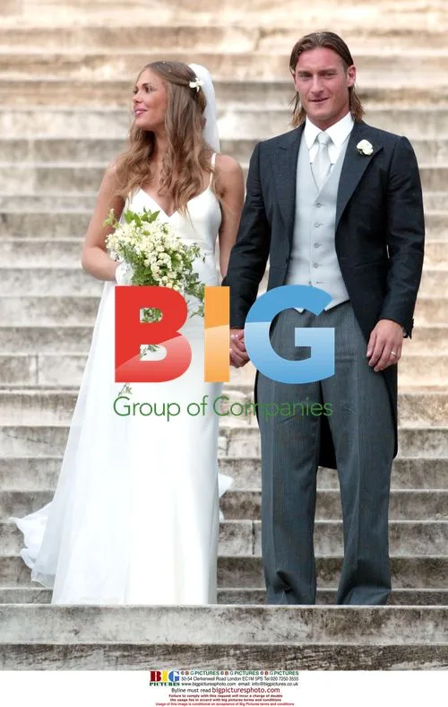 Francesco Totti and Ilary Blasi Wedding