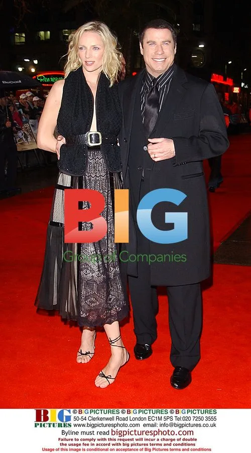 Travolta and Thurman at 'Be Cool' Premiere