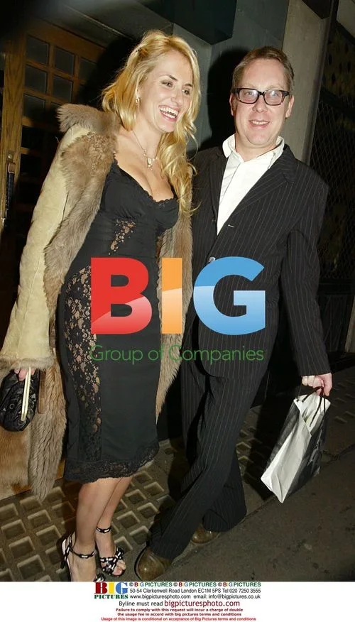 Vic Reeves and Nancy Sorrell at The Ivy