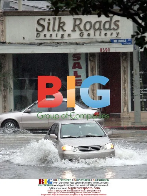 Wet Weather in West Hollywood