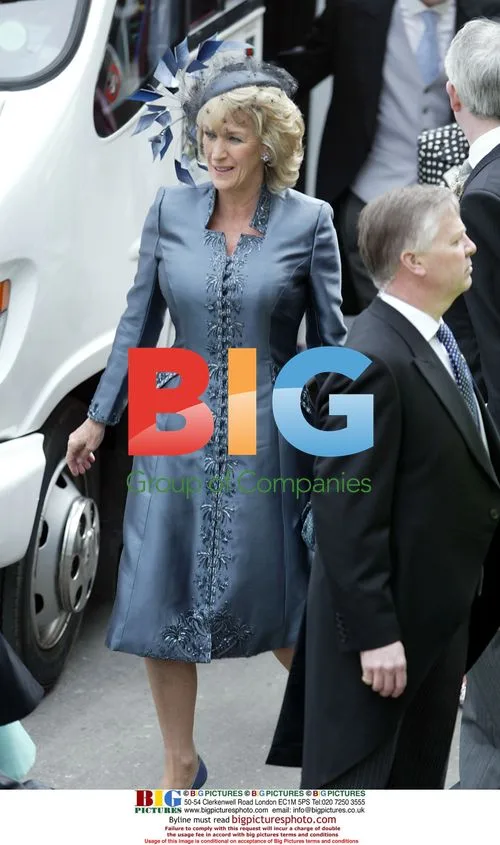 Camilla's sister Annabel at Charles and Camilla's wedding