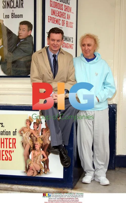 Gene Wilder and John Gordon Sinclair in London